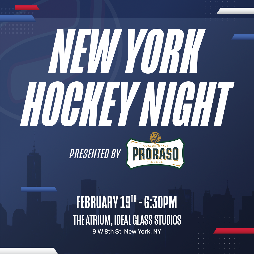 New York Hockey Night presented Proraso