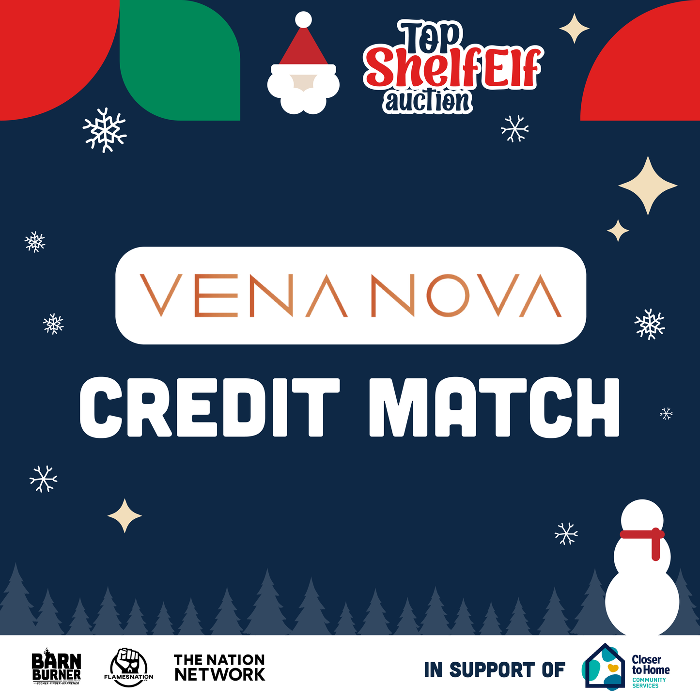 Vena Nova Credit Match