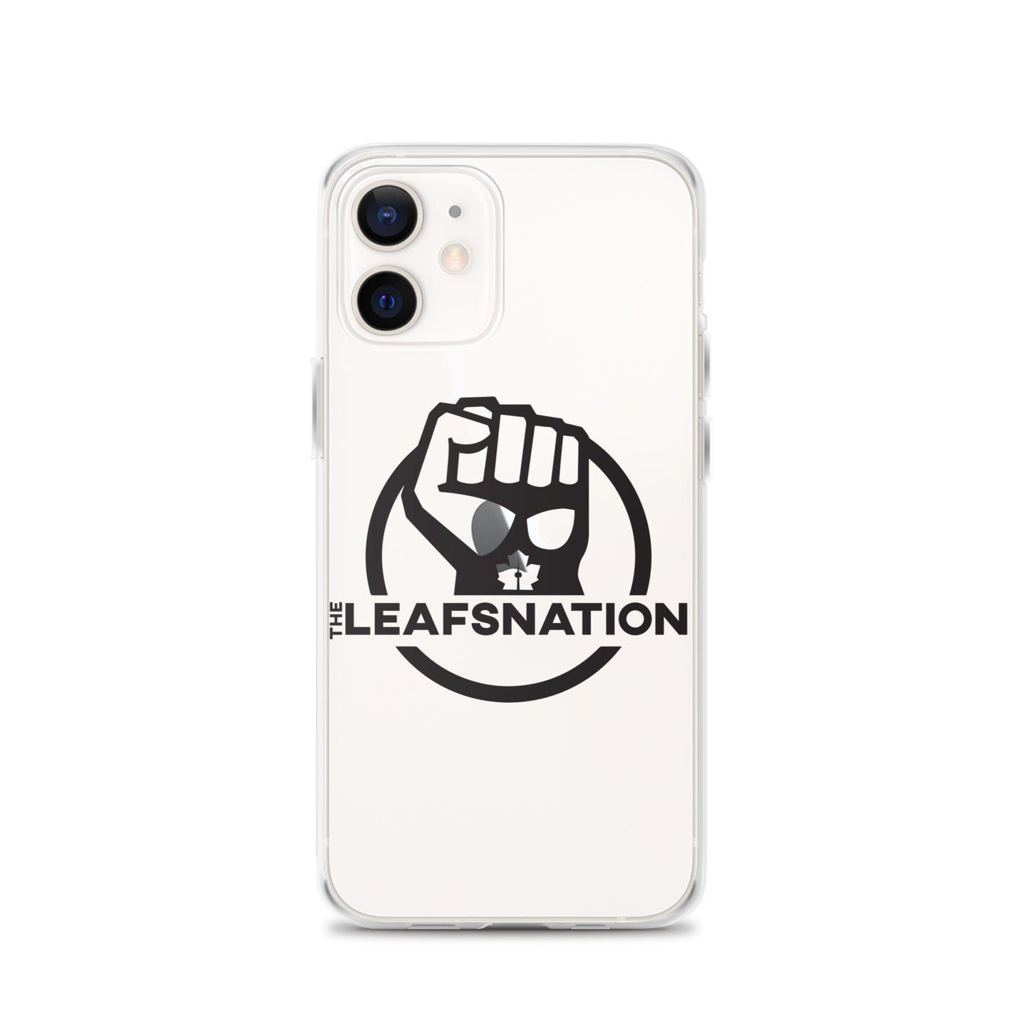Leafsnation - Clear Case for iPhone® Black Logo