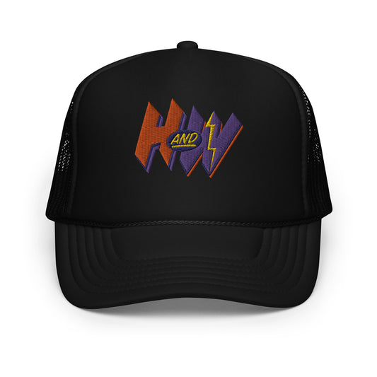 Hello and Welcome Foam Trucker Hat
