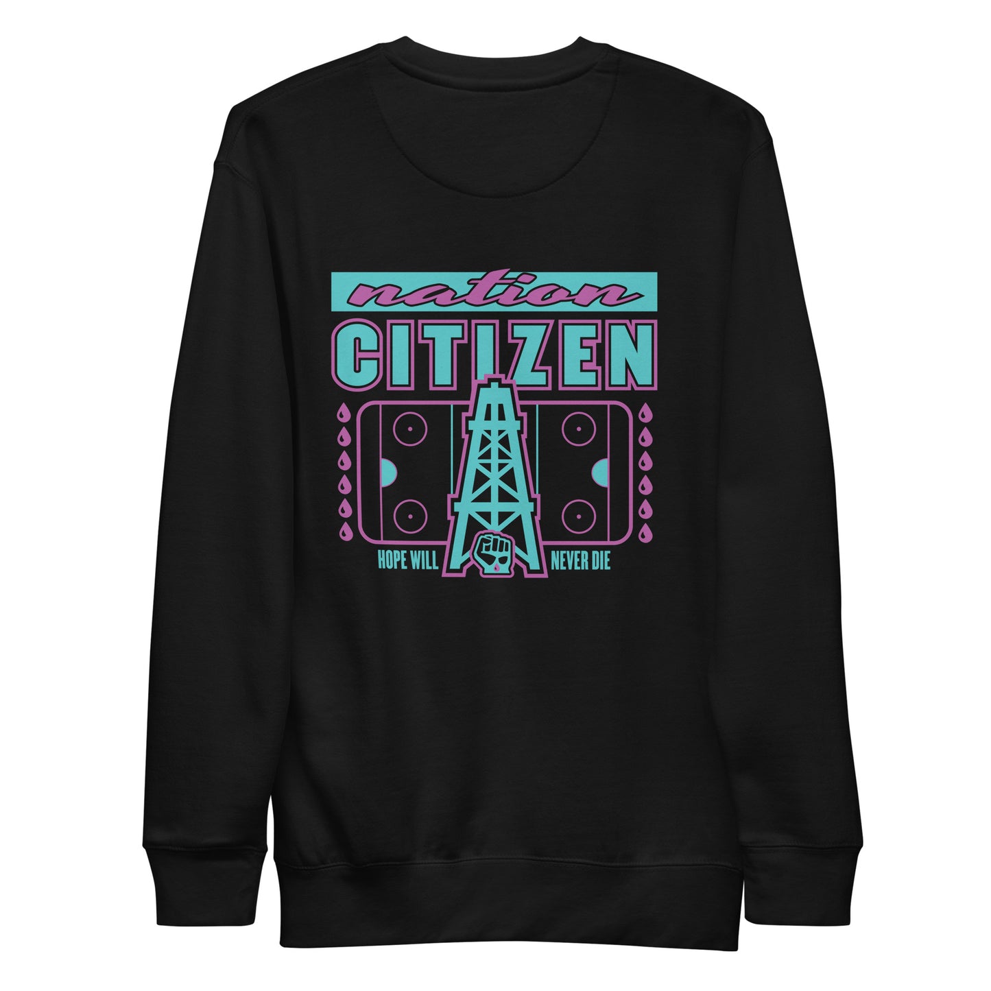 RETRO - Oil Derrick Crewneck Sweatshirt