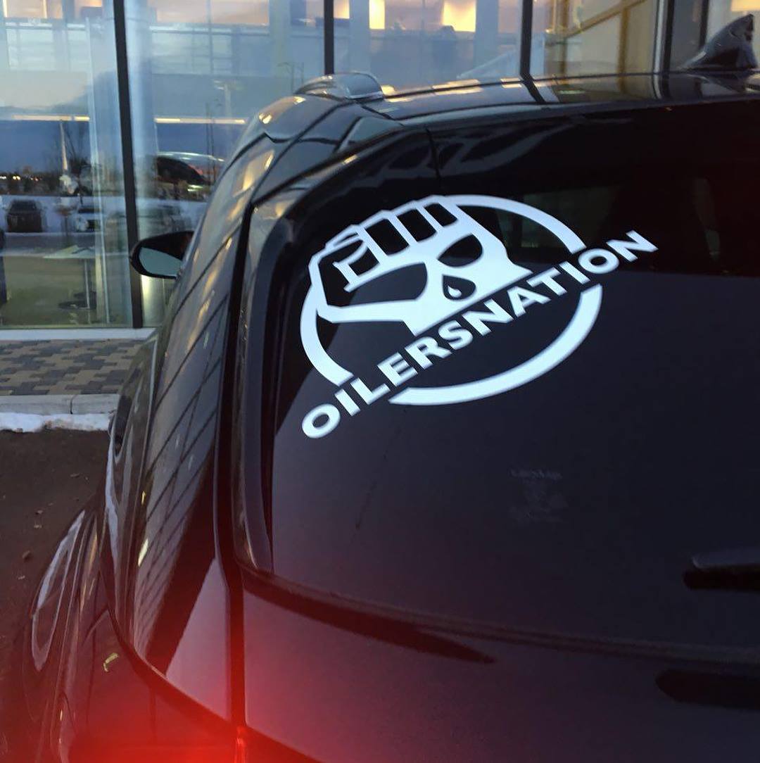 OILERSNATION CAR DECAL