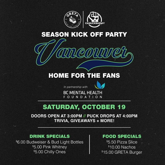 CanucksArmy Season Kickoff Party