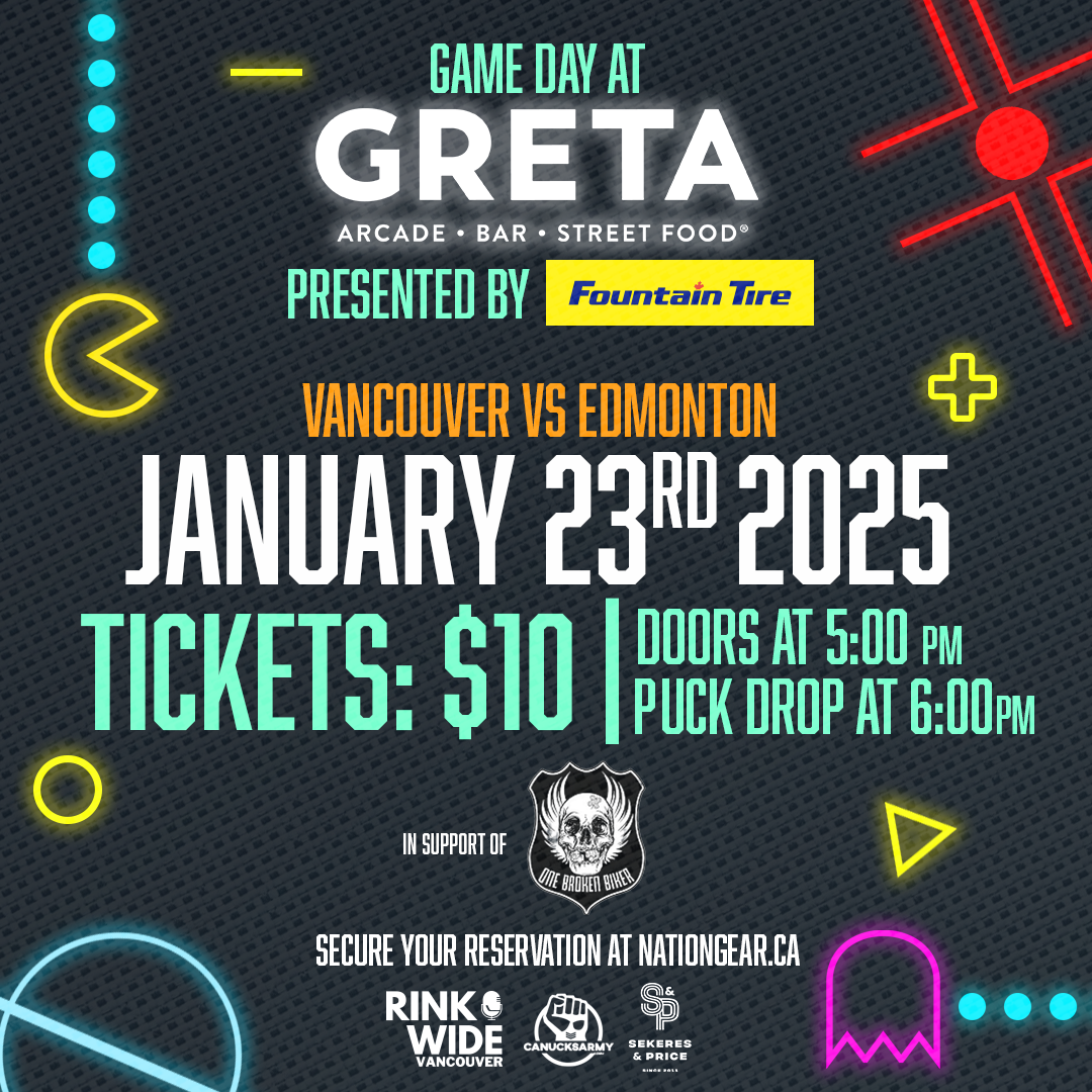 Game Day at Greta with CanucksArmy