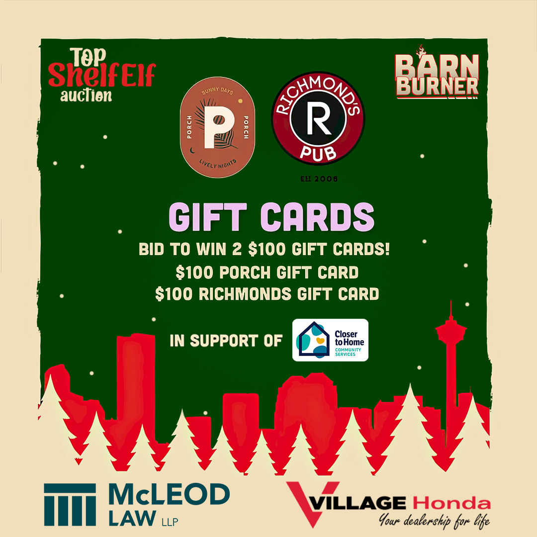 Porch & Richmond's Pub Gift Cards - ITEM 6