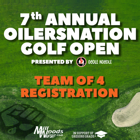 OILERSNATION Golf Tournament - FOURSOME TEAMS
