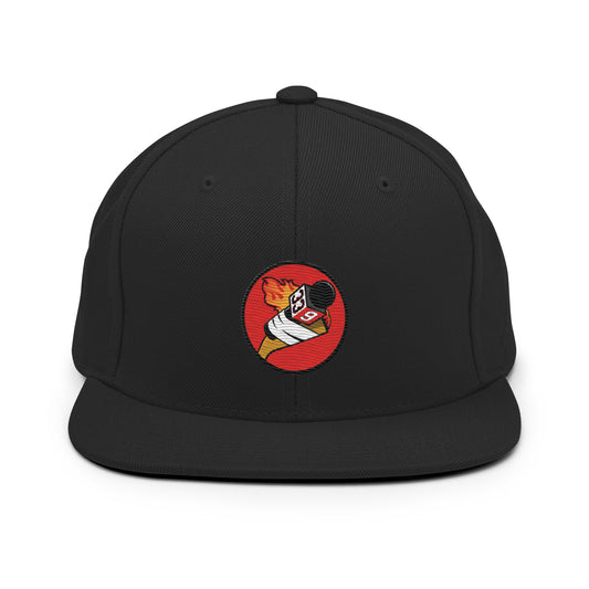 COMING IN HOT - Mic Logo Snapback Hat
