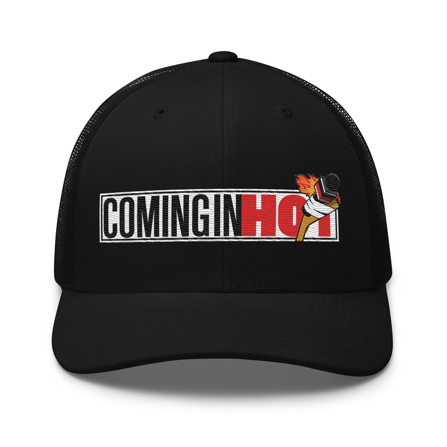 COMING IN HOT - Full Logo Trucker Hat