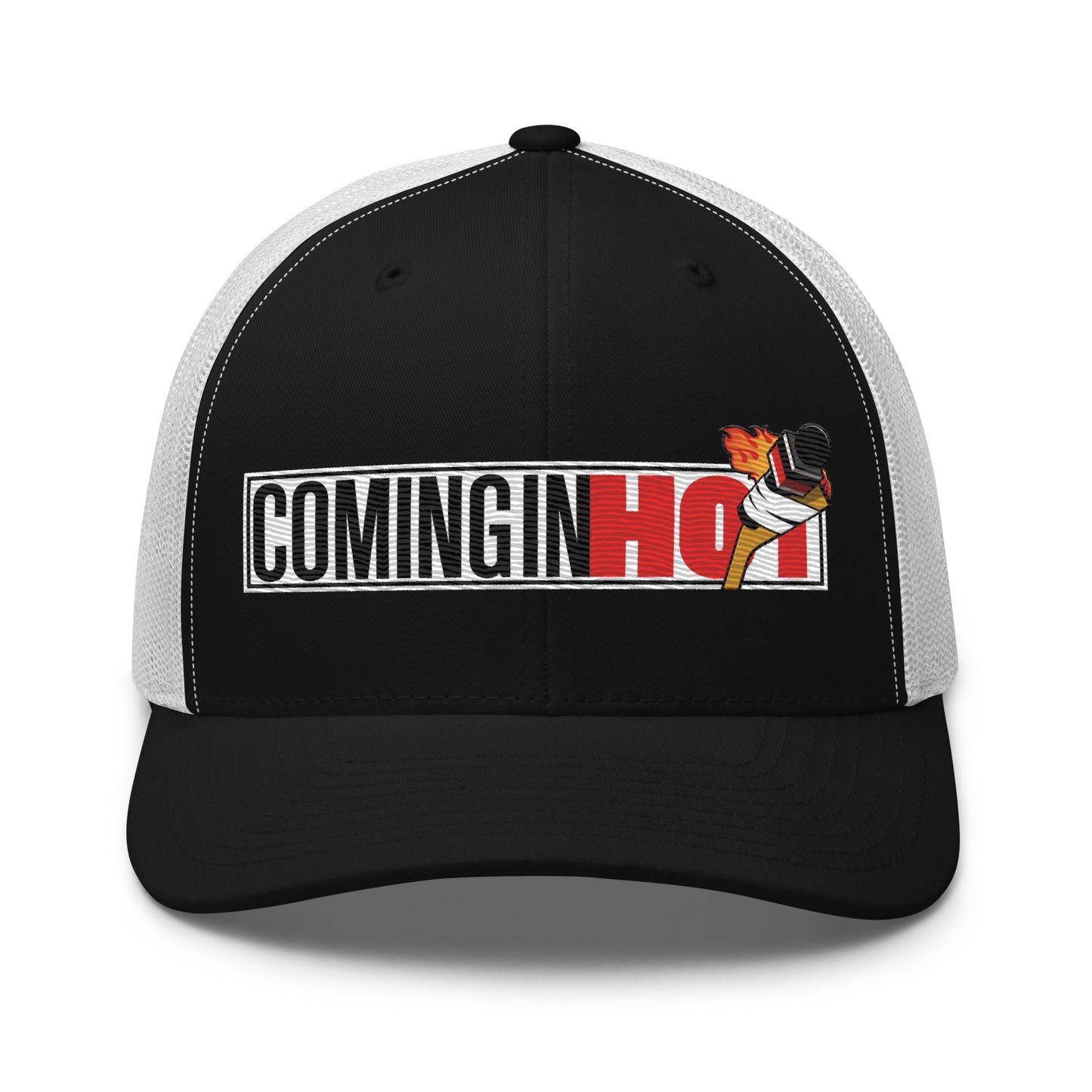 COMING IN HOT - Full Logo Trucker Hat