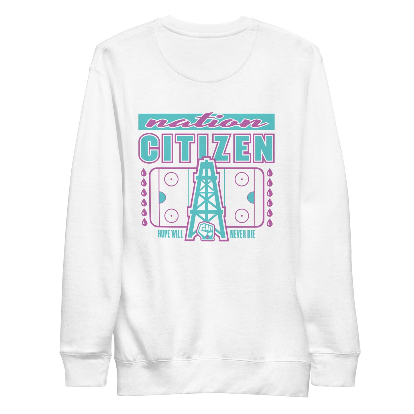 RETRO - Oil Derrick Crewneck Sweatshirt